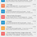 Google Mail - Soziale Netzwerke