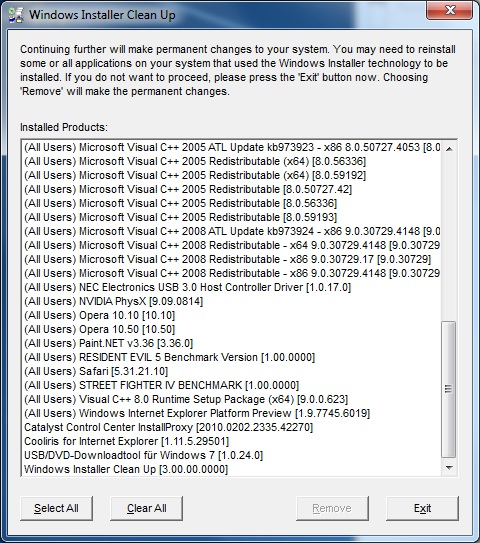Microsoft Windows Installer Cleanup Utility Download Zdnetde