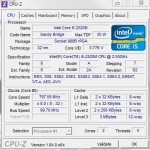 CPU-Z zeigt CPU-Details