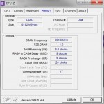 CPU-Z: Speicher