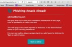 ErsteSparkasse_Phishing_blocked (Screenshot: Cyscon)
